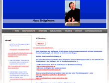 Tablet Screenshot of hans-bruegelmann.com